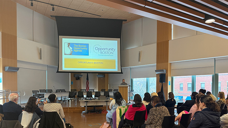 Opportunity Boston Cradle to Career Panel event
